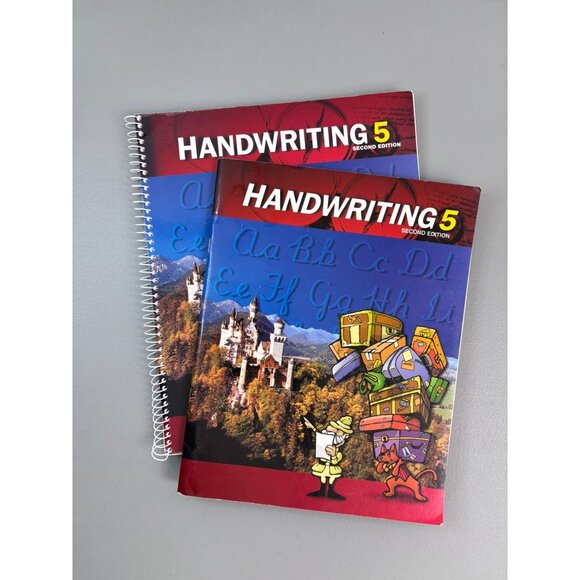 BJU Press Bob Jones second edition handwriting 5 homeschool book teacher edition - Picture 1 of 6